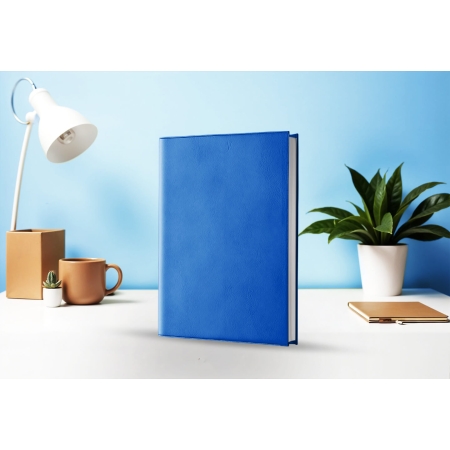 Agenda journalier infirmière libérale bleu roi 2027 — présentation couverture