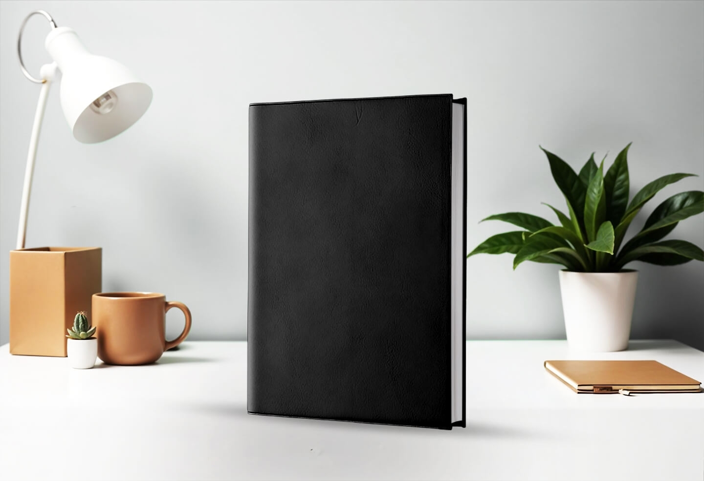 Agenda journalier infirmière libérale noir 2027 — présentation couverture