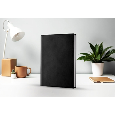 Agenda journalier infirmière libérale noir 2027 — présentation couverture