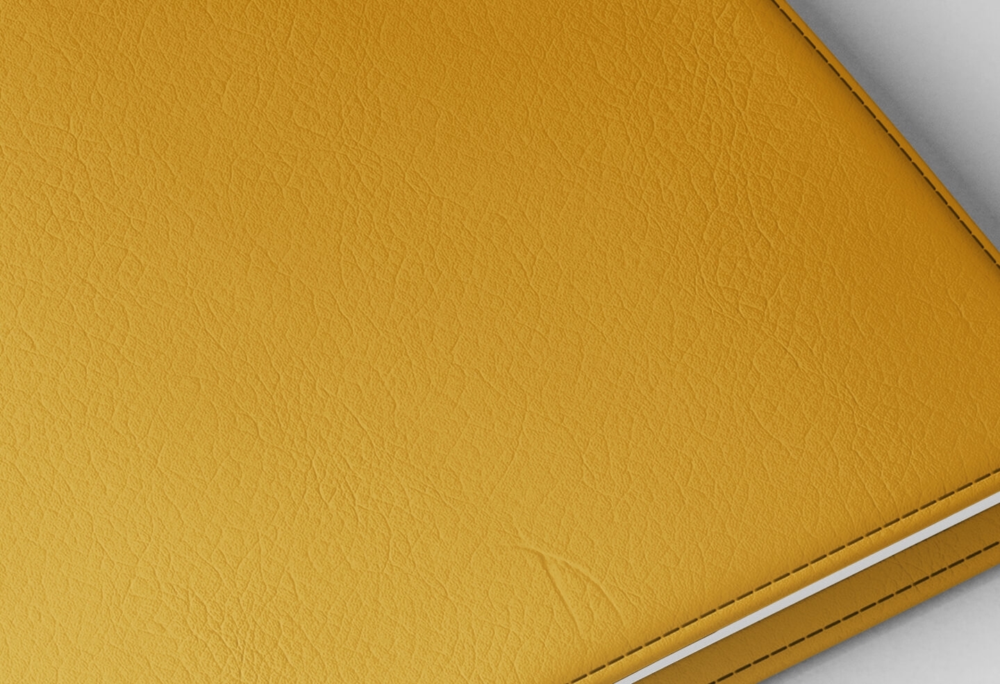 Détail texture simili cuir couverture agenda infirmière or 2027