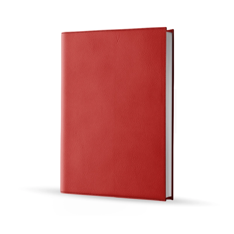 Agenda infirmière journalier rouge cardinal
