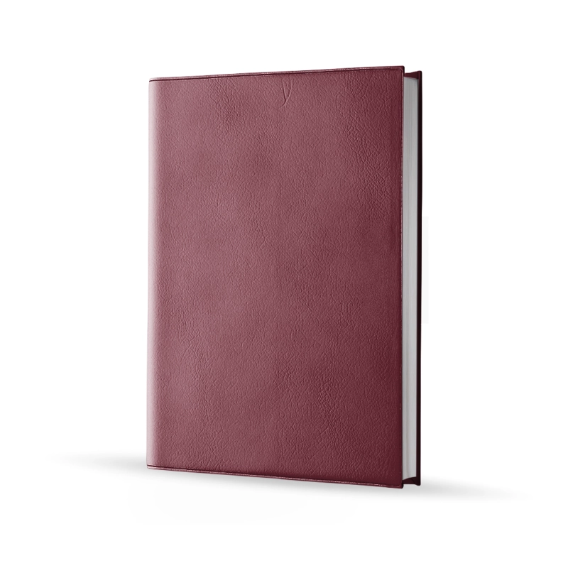 Agenda infirmière semainier rouge bordeaux