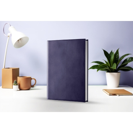 Agenda journalier infirmière libérale violet encre 2027 — présentation couverture