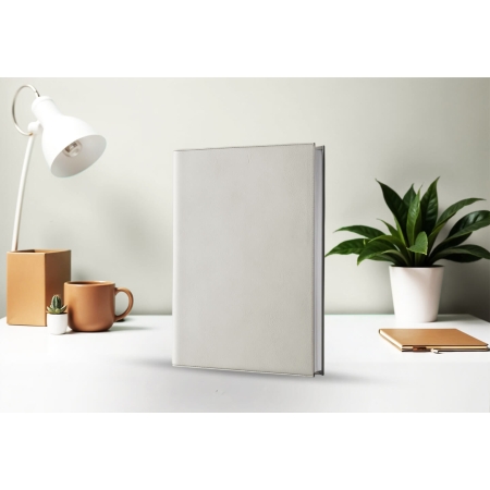 Agenda journalier infirmière libérale gris souris 2027 — présentation couverture