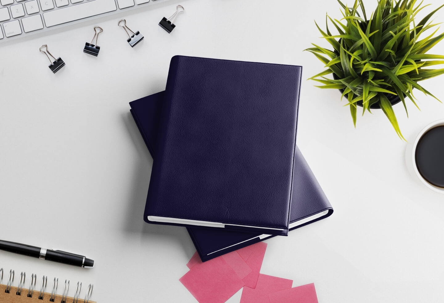 Agenda semainier IDEL violet encre 2027 — 1 volume annuel