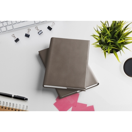 Agenda semainier IDEL marron taupe 2027 — 1 volume annuel