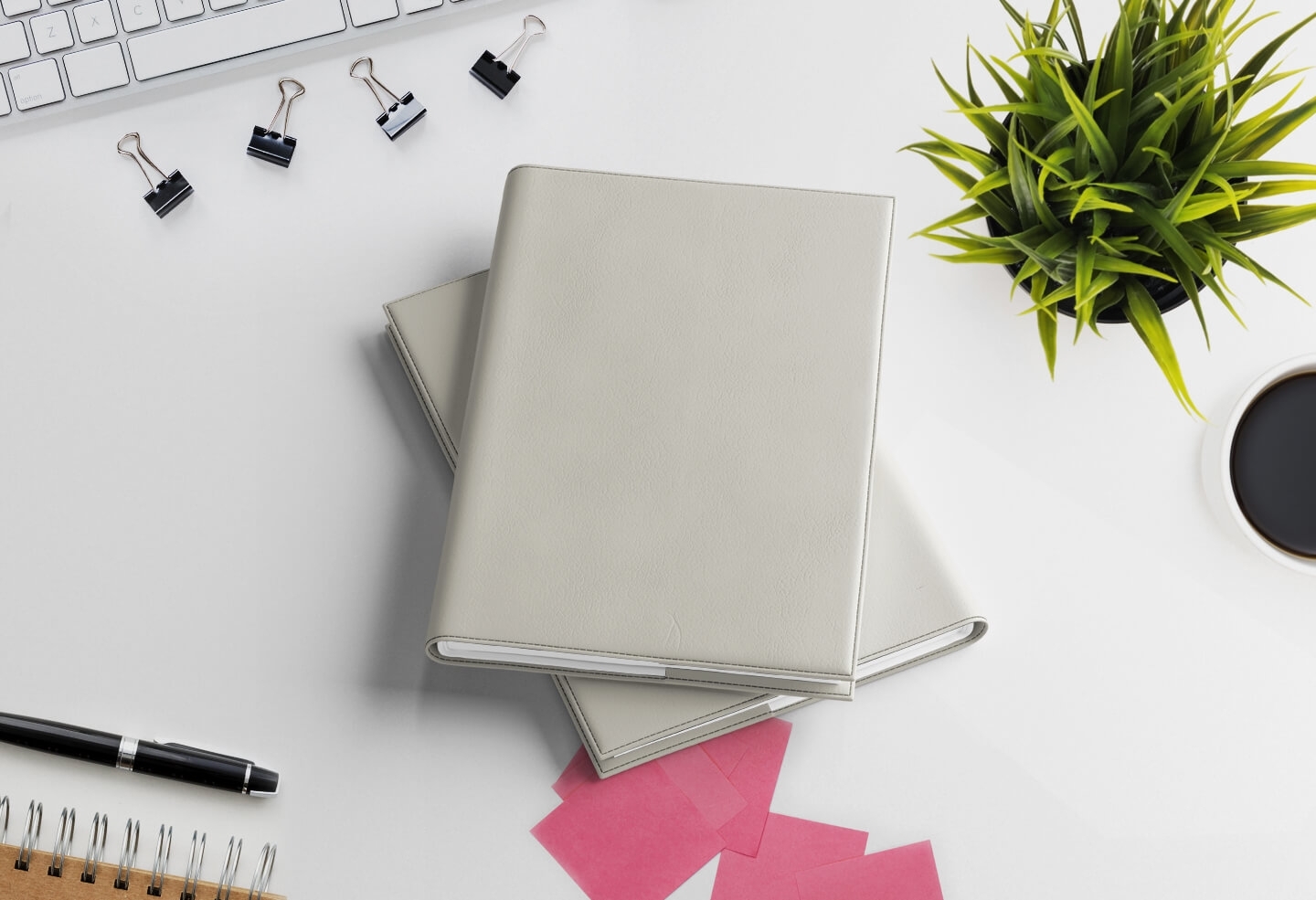 Agenda semainier IDEL gris souris 2027 — 1 volume annuel